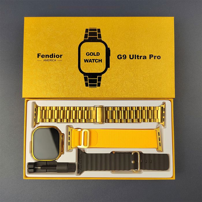 Smart Watch Ultra Pro Gold + 2 gift bracelets