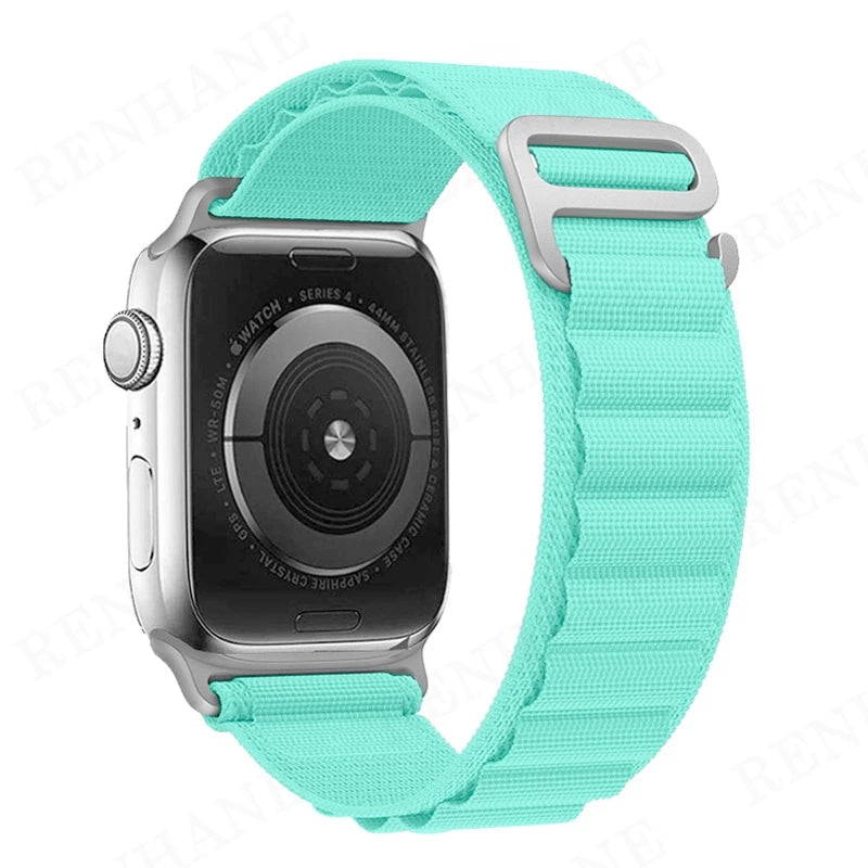 Alpine Loop Nylon Band for Apple Watch 49mm 45mm 41mm 44mm 40mm 42mm 38mm Metal Hook Bracelet iWatch Ultra 34 5 SE 6 7 8