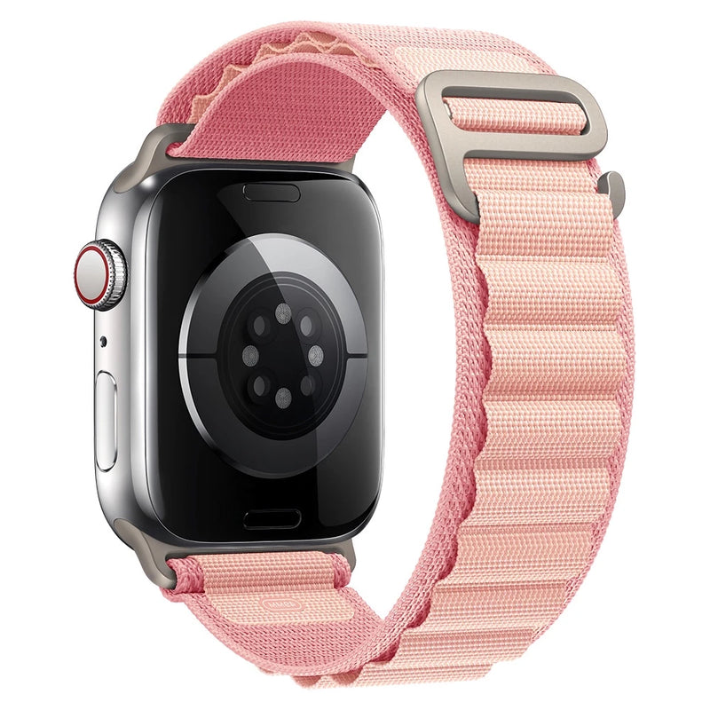 Alpine Loop Nylon Band for Apple Watch 49mm 45mm 41mm 44mm 40mm 42mm 38mm Metal Hook Bracelet iWatch Ultra 34 5 SE 6 7 8