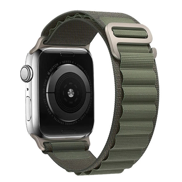 Alpine Loop Nylon Band for Apple Watch 49mm 45mm 41mm 44mm 40mm 42mm 38mm Metal Hook Bracelet iWatch Ultra 34 5 SE 6 7 8