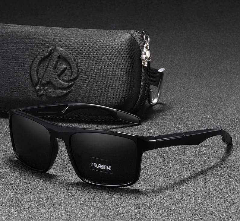 Brand New Ultra-light Rectangular Sunglasses TR90 Men Polarized Y2KUV400 Neutral Anti-Reflection Polarized