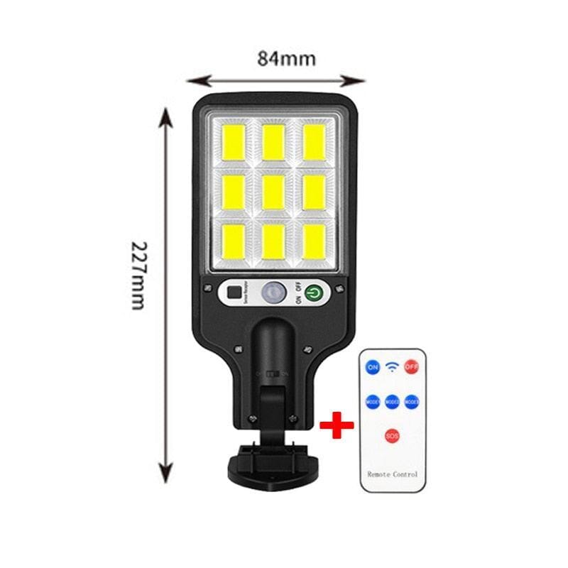 Refletor Solar Potente com Sensor de Presença Safe Garden