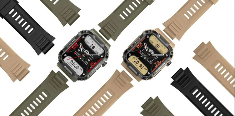 Relógio Inteligente Militar Smartwatch - TacticalGuard Pro