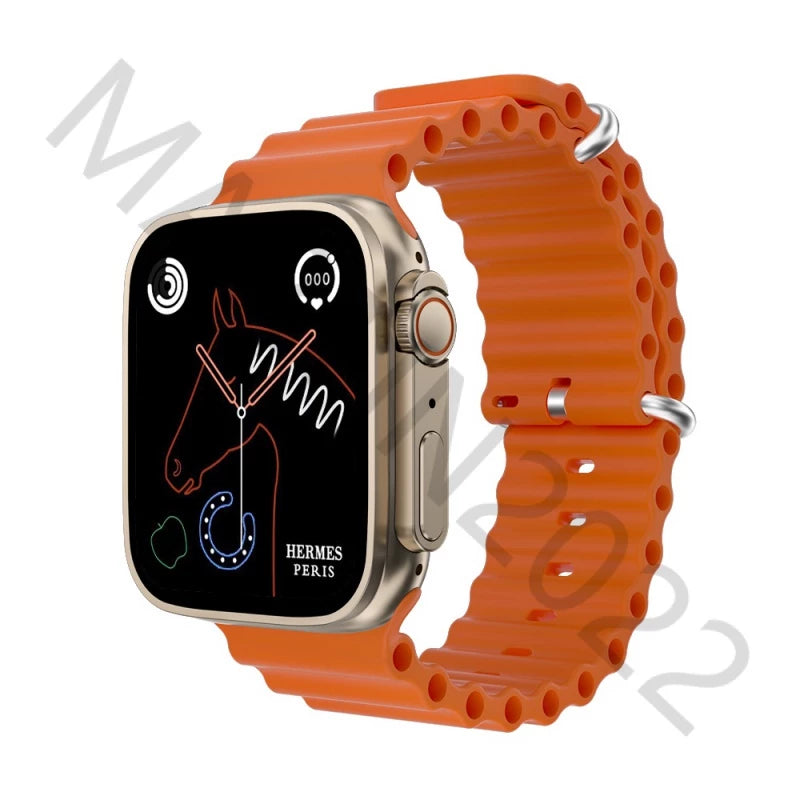 Smartwatch IWO 16 Series 8 Ultra Wireless Carregamento Bluetooth Chamada De Voz Exercícios