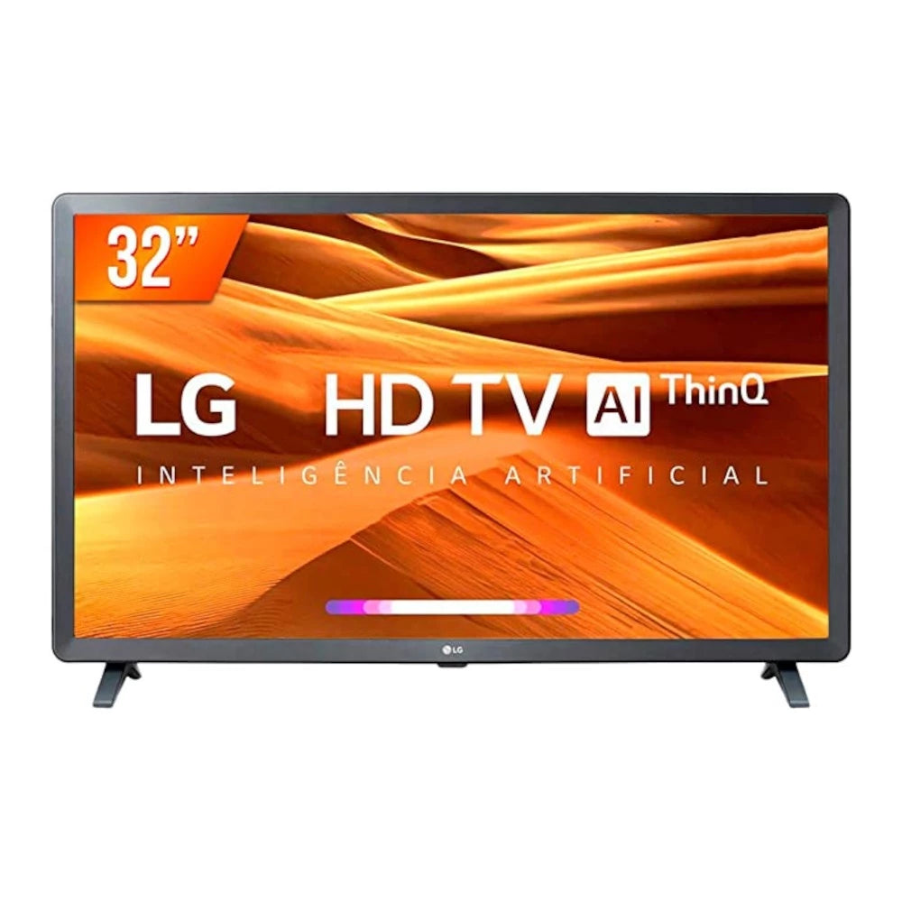 Smart TV LG 32 LED HD USB HDMI Wi-fi Bluetooth HDR 10 ThinQ Ai Google Assis. Alexa - 32LQ621CBSBAWZ