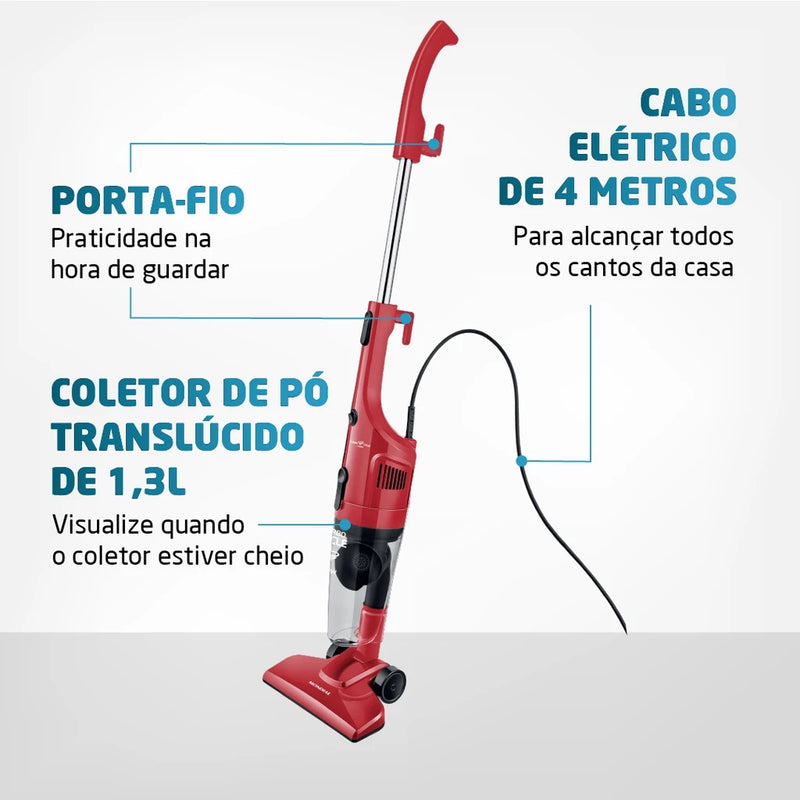 Mondial Portable Vertical Turbo Cycle 1100w Vacuum Cleaner