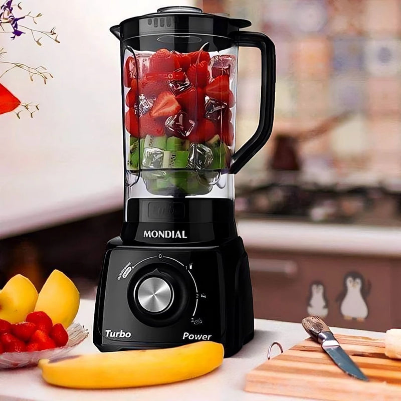 Mondial Turbo Blender 3 Speeds 500W Black