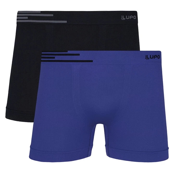 Kit with 4 Lupo Seamless Microfiber Boxer Briefs