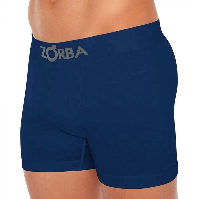 Kit With 2 Zorba Seamless Cotton Boxer Briefs