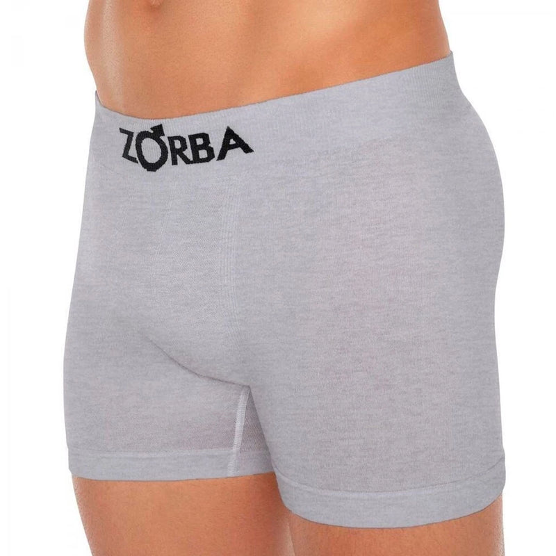 Kit With 2 Zorba Seamless Cotton Boxer Briefs