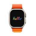 Hello Watch 3 Ultra 2023 Smart Watch Series 8 Ultra AMOLED Tela Cheia H11 Upgrade 49mm