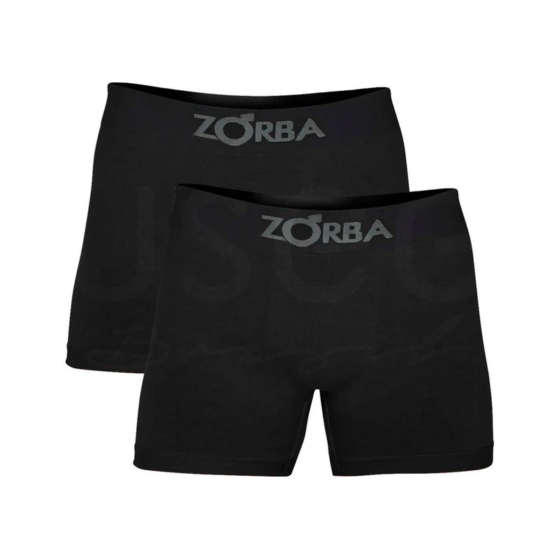 Kit With 2 Zorba Seamless Cotton Boxer Briefs