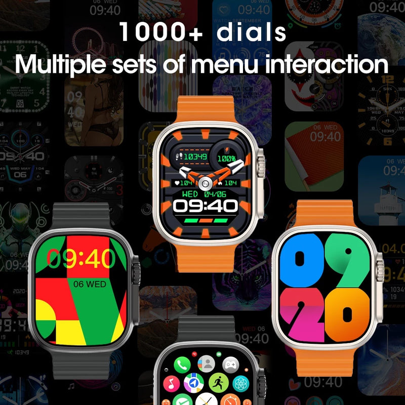 Ultra 9 Plus U9 Plus SmartWatch Watch Compass NFC for Men Women IWO Series 9 Max Waterproof Ultra9