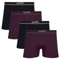 Kit with 4 Lupo Seamless Microfiber Boxer Briefs