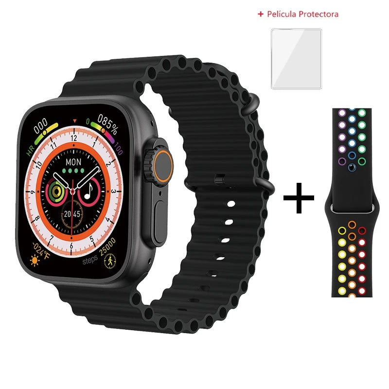 Original SmartWatch 8 Ultra Smartwatch 8 Series Blood Pressure Test Wireless Bluetooth Charging