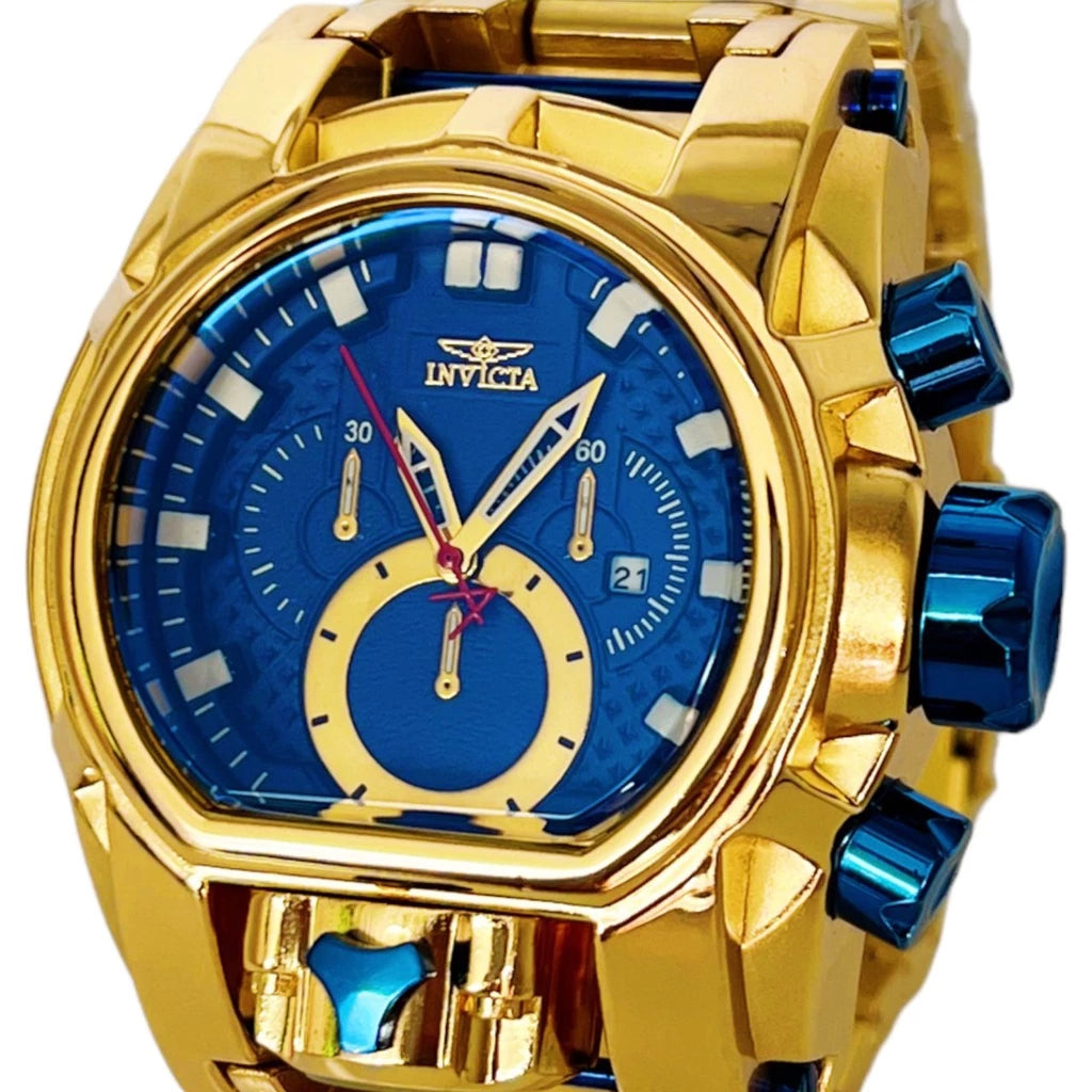 Magnum wrist watch Zeus venom Golden hybrid Heavy Luxury + Box