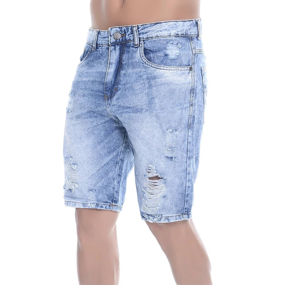 Bermuda Jeans With Features