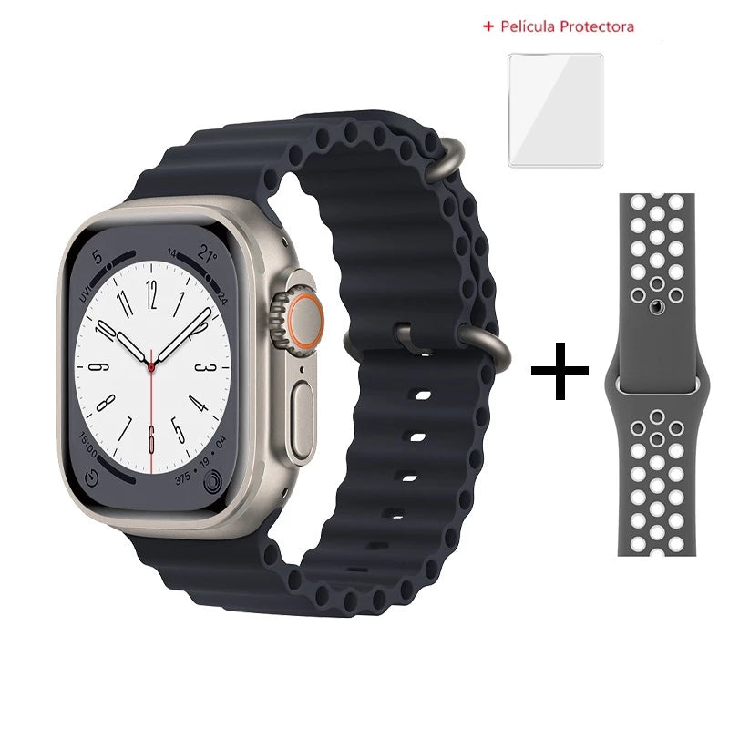 Original SmartWatch 8 Ultra Smartwatch 8 Series Blood Pressure Test Wireless Bluetooth Charging