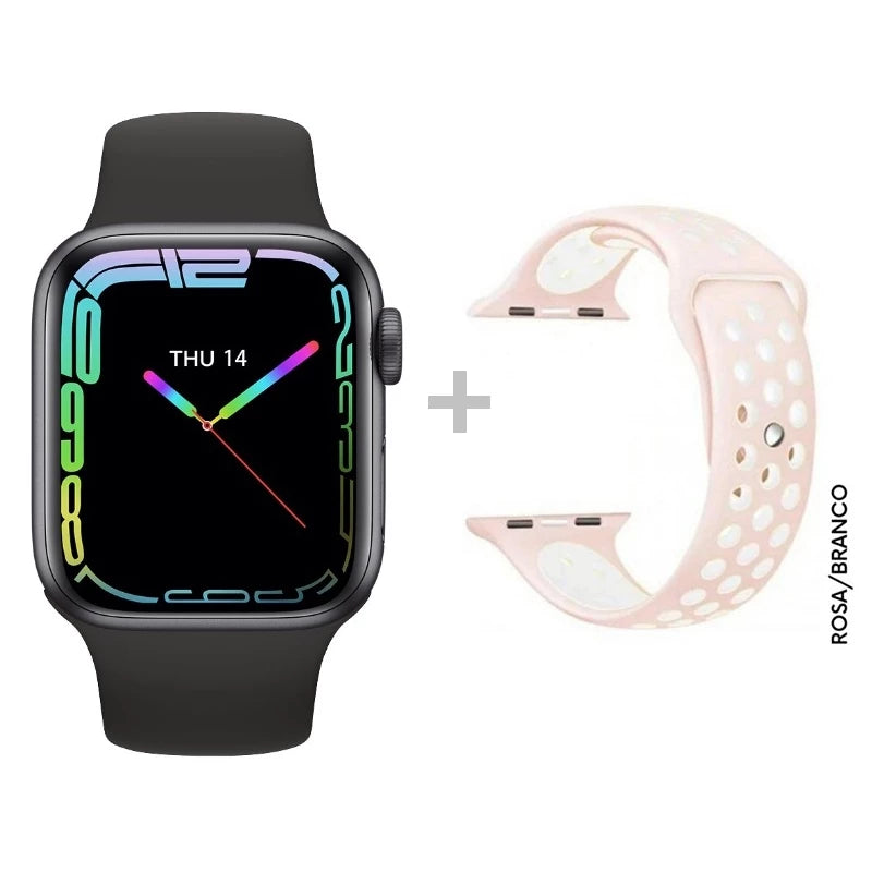 Relógio Apple Série 9 Smartwatch Unissex Monitor De Frequência Cardíaca Smart Talk 45mm