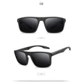 Brand New Ultra-light Rectangular Sunglasses TR90 Men Polarized Y2KUV400 Neutral Anti-Reflection Polarized