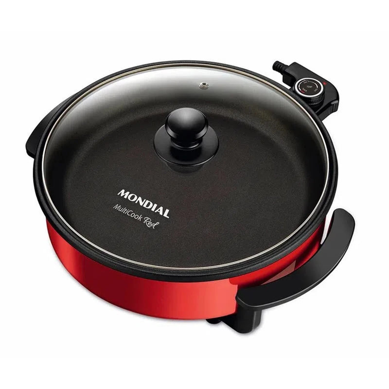 Panela Elétrica Mondial MultiCook Red 1200W  PE-28 220V