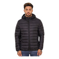 Jaqueta Puffer Masculina Bobojaco Impermeável Casaco Nylon Frio Capuz Inverno Corta Vento