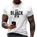 T-shirt Black Diverse Camisa 100% Algodão Pima Swag Premium