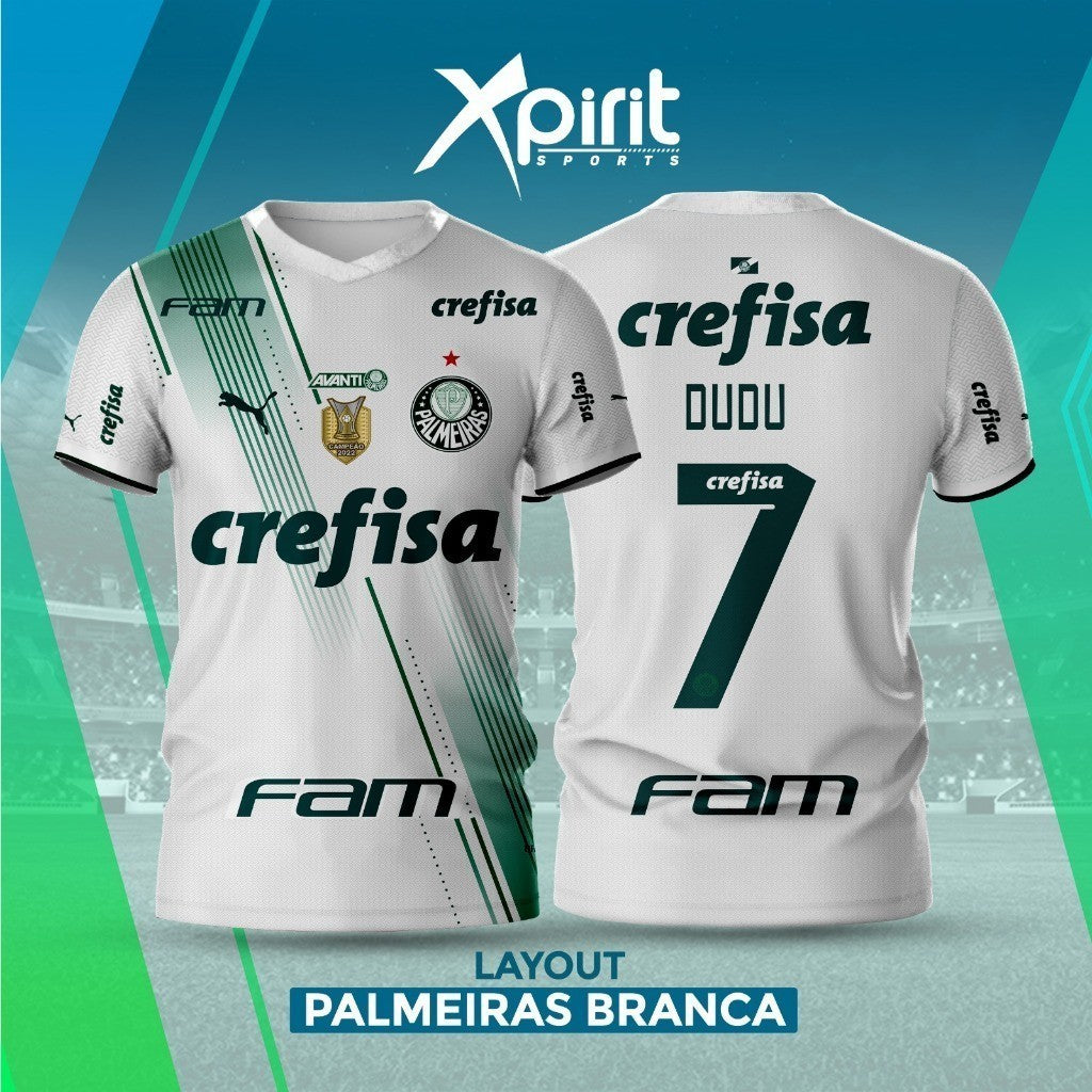 Camiseta Personalizada Manto do Palmeiras Masculina e Feminina