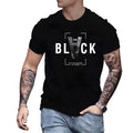 Camiseta Masculina Black Music Confortável Camisa Algodão 30.1 Promoção Premium Envio Imediato