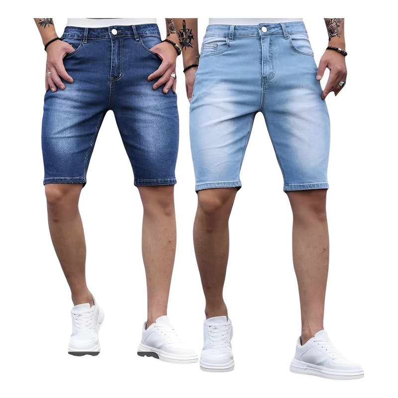 Kit 02 Bermudas masculina Lisa Modas Verão