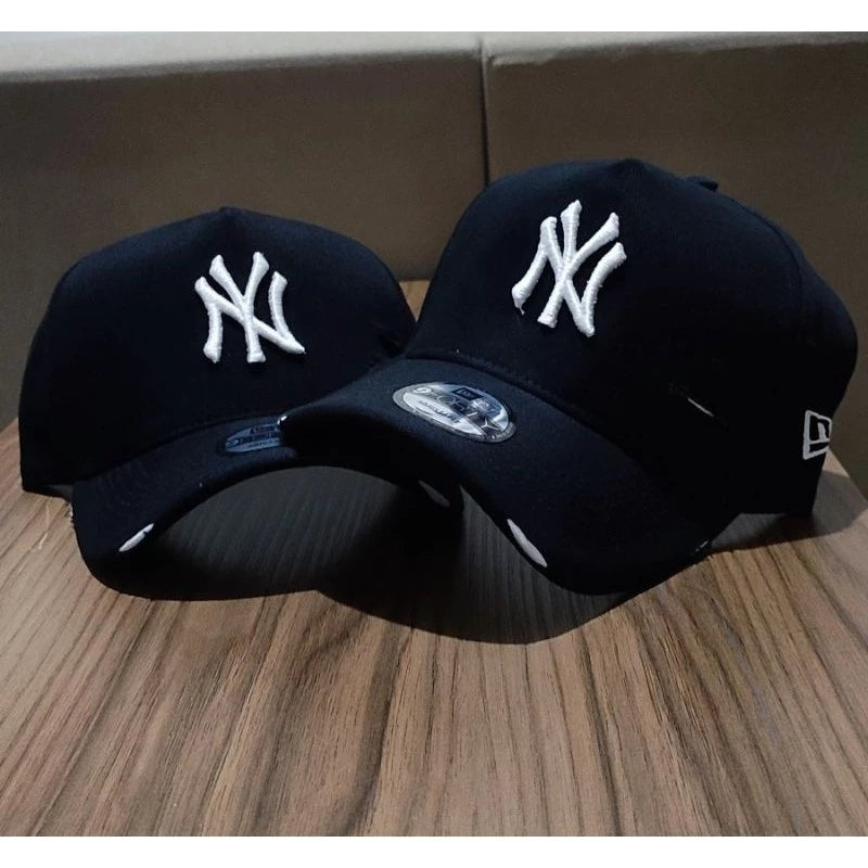 Bonés NY New York Yankess moda Aba Curva Trucker Destroyed Rasgado Rasgadinho Fitão Strapback