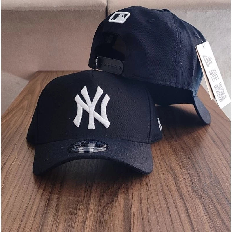 Bonés NY New York Yankess moda Aba Curva Trucker Destroyed Rasgado Rasgadinho Fitão Strapback