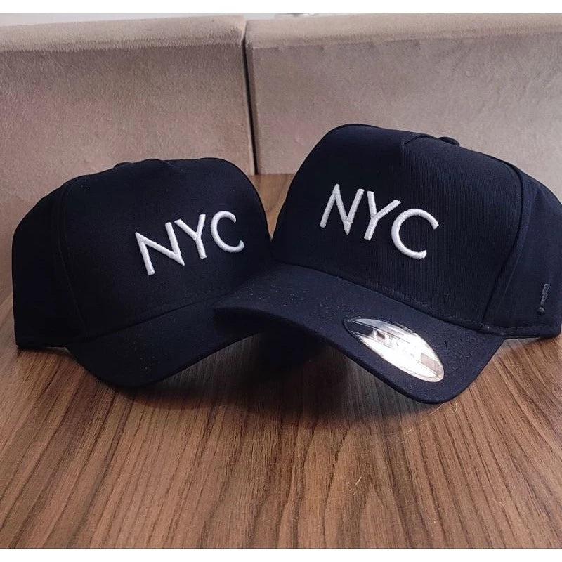 Bonés NY New York Yankess moda Aba Curva Trucker Destroyed Rasgado Rasgadinho Fitão Strapback