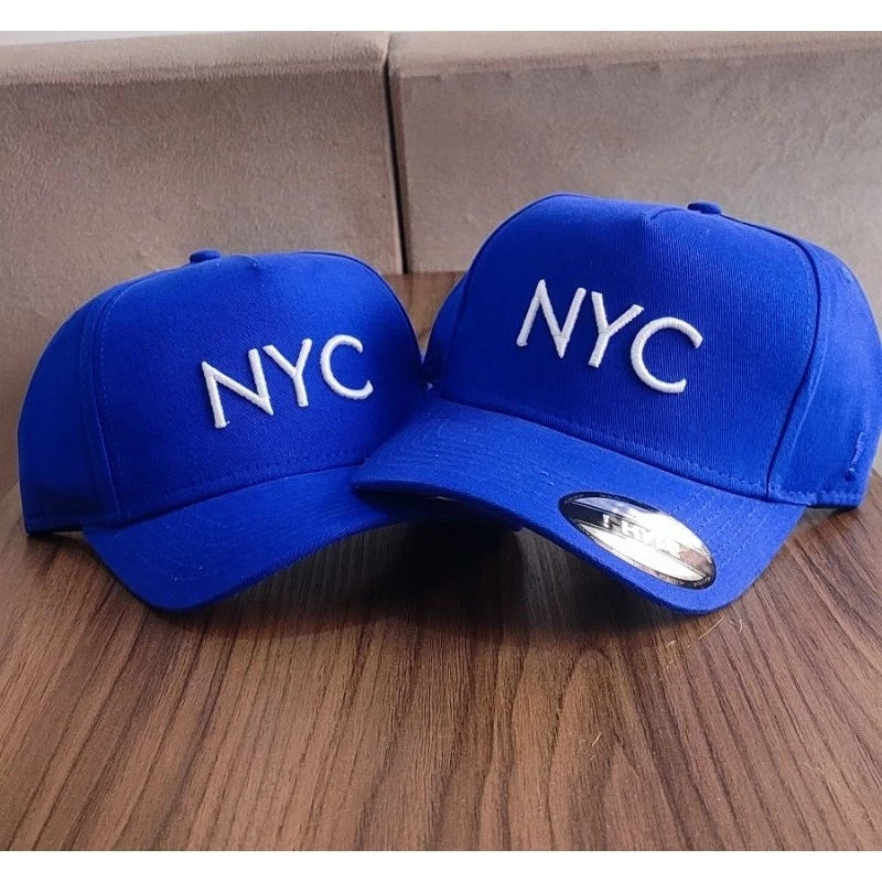 Bonés NY New York Yankess moda Aba Curva Trucker Destroyed Rasgado Rasgadinho Fitão Strapback