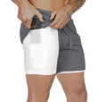 Shorts Masculino DryFit Com Compressão + [BRINDE EXCLUSIVO]