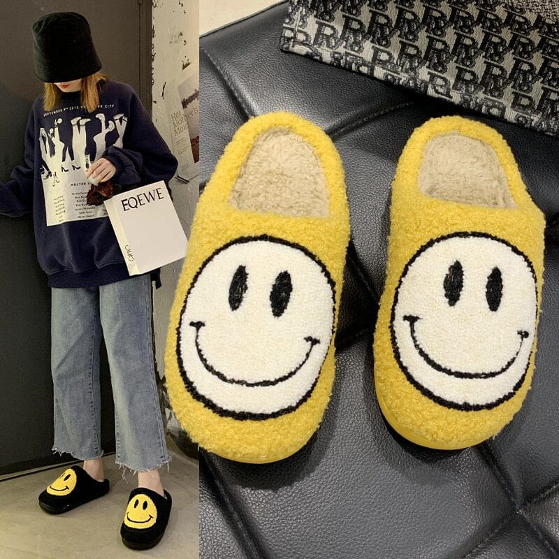 Slippers Pantufas Smile - Comfy Slip-On