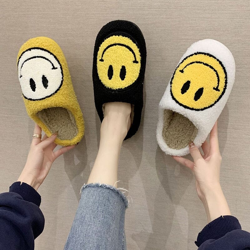 Slippers Pantufas Smile - Comfy Slip-On