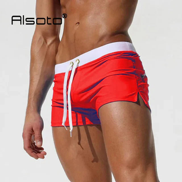 Sunga Masculina Boxer Beach com Bolso