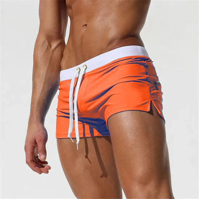 Sunga Masculina Boxer Beach com Bolso