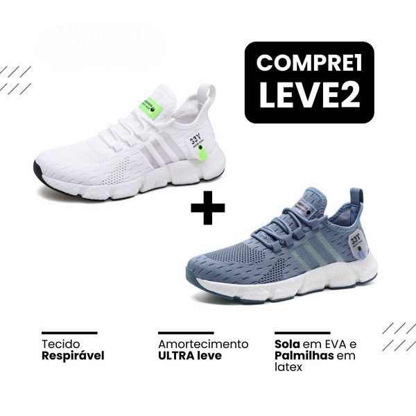 Tênis Esportivo Fast Comfort 33Y Unissex (COMPRE 1, LEVE 2 + Frete Grátis)