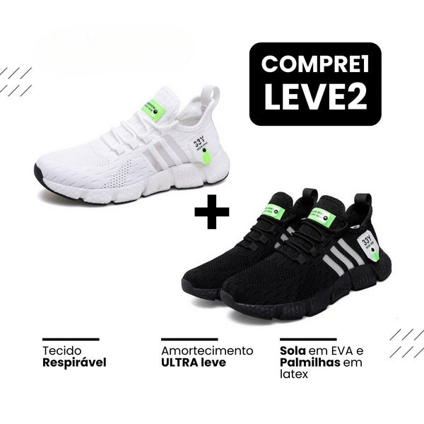 Tênis Esportivo Fast Comfort 33Y Unissex (COMPRE 1, LEVE 2 + Frete Grátis)