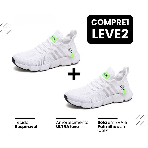 Tênis Esportivo Fast Comfort 33Y Unissex (COMPRE 1, LEVE 2 + Frete Grátis)