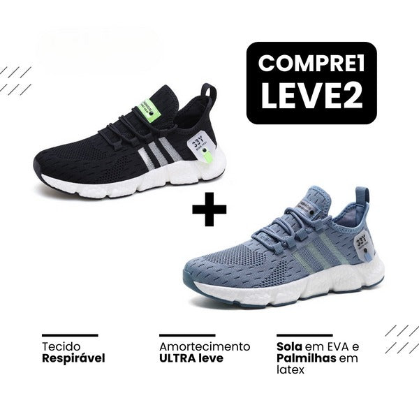 Tênis Esportivo Fast Comfort 33Y Unissex (COMPRE 1, LEVE 2 + Frete Grátis)