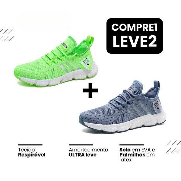 Tênis Esportivo Fast Comfort 33Y Unissex (COMPRE 1, LEVE 2 + Frete Grátis)