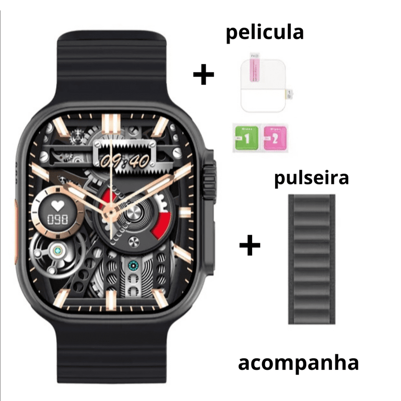 Smart watch - W69 ultra max + gift 2 bracelet + film