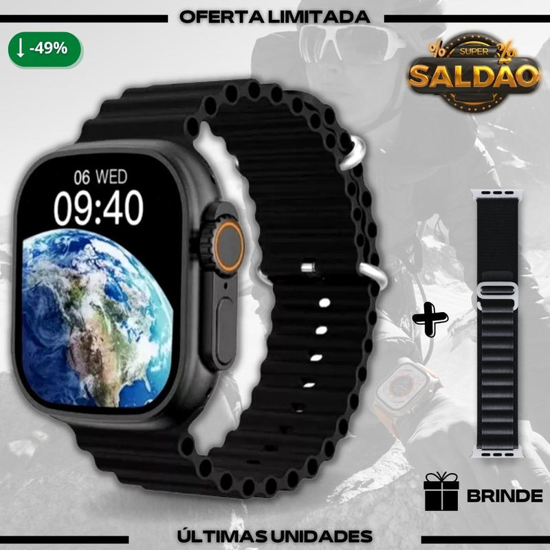 Smartwatch - Serie 8 Ultra + Pulseira de Brinde