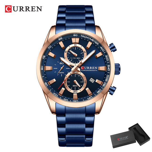 Curren Men's Original Luxury Watch - Titan