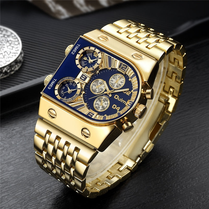 Oulm Gold Limited Edition Original Men's Watch