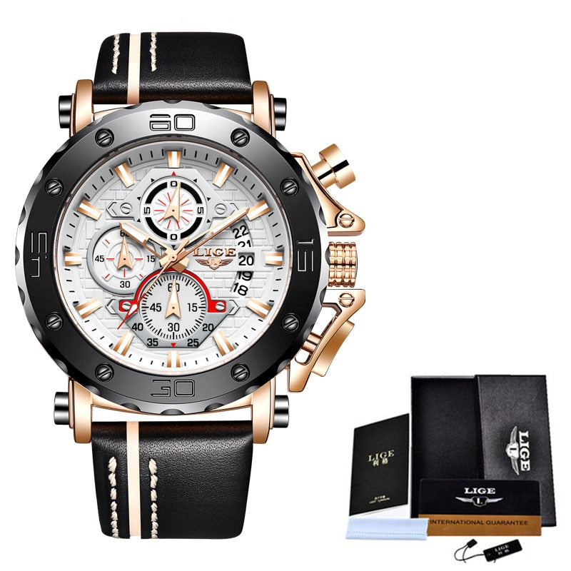 Original Lige Sports Thin Men's Watch