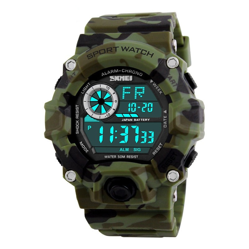 Original Waterproof Military Digital Men's Watch